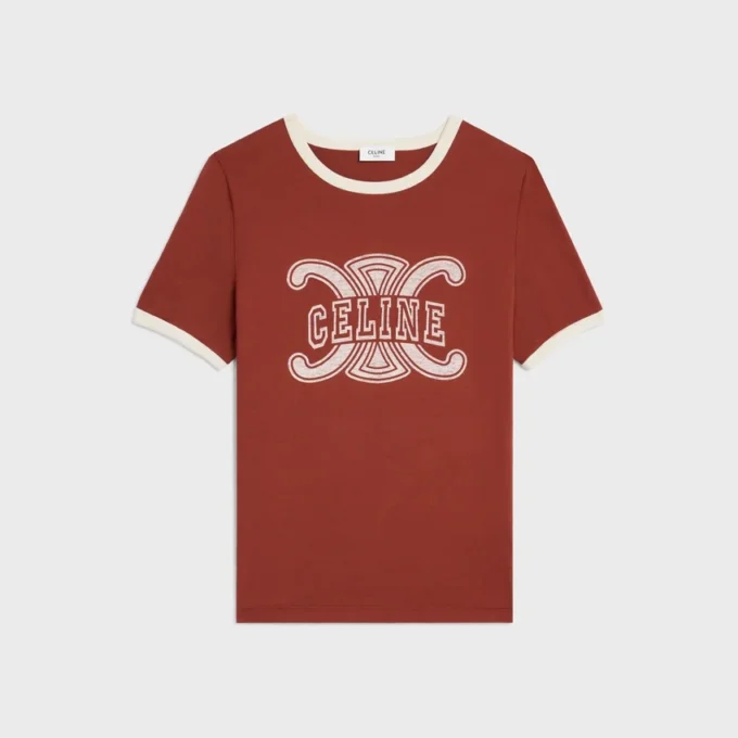 70’ler Tarzı Pamuklu Jersey Tişört 70’ler Tarzı Pamuklu Jersey Tişört