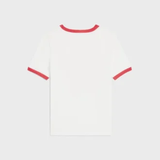 70’ler Tarzı Pamuklu Jersey Tişört