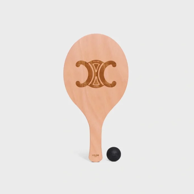 Ahşap ve Dana Derisi Beach Rackets Ahşap ve Dana Derisi Beach Rackets