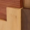 Ahşap ve Doğal Dana Derisi Kılıflı Puzzle Küp Ahşap ve Doğal Dana Derisi Kılıflı Puzzle Küp