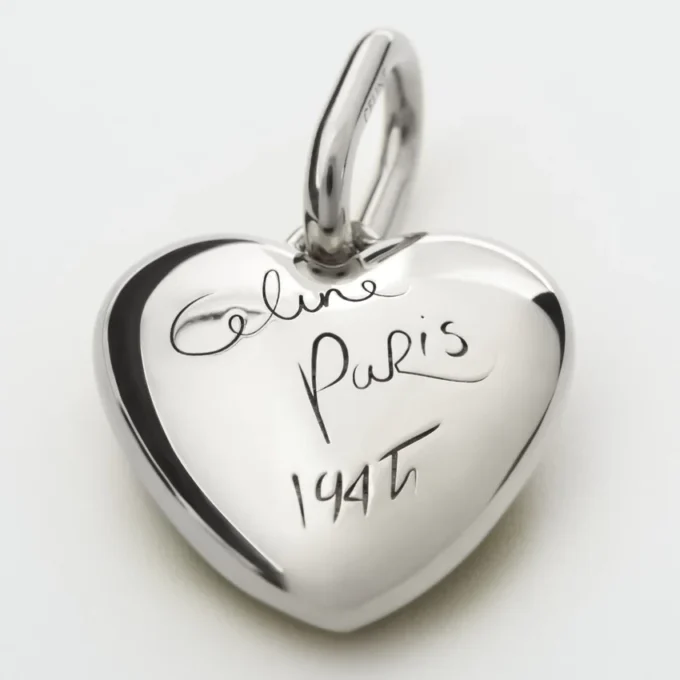 Alüminyumdan Üretilmiş Charms Heart CELINE 1945 Alüminyumdan Üretilmiş Charms Heart CELINE 1945
