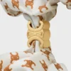 Altın Kaplamalı İpek ve Pirinçten CELINE Mini Triomphe Scrunchy Altın Kaplamalı İpek ve Pirinçten CELINE Mini Triomphe Scrunchy