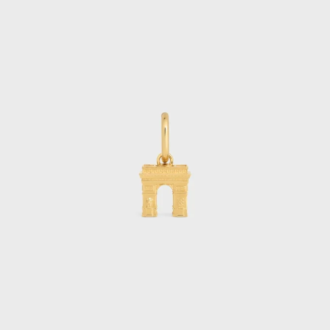 Altın Kaplamalı Pirinç Triomphe Charms Altın Kaplamalı Pirinç Triomphe Charms