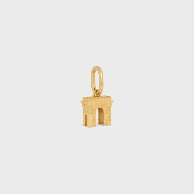 Altın Kaplamalı Pirinç Triomphe Charms Altın Kaplamalı Pirinç Triomphe Charms