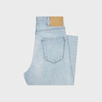 Anglais Rinse Wash Denim Margaret Jeans