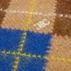 Argyle Yünlü Bisiklet Yaka Kazak Argyle Yünlü Bisiklet Yaka Kazak