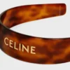 Asetat ve Çelikten CELINE Saç Bandı Asetat ve Çelikten CELINE Saç Bandı