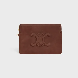 Askılı Küçük Çanta Cuir Triomphe, Damarlı Dana Derisi