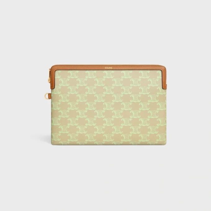 Askılı Küçük Çanta Cuir Triomphe, Toile Triomphe Et Veau Askılı Küçük Çanta Cuir Triomphe, Toile Triomphe Et Veau