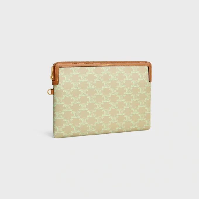 Askılı Küçük Çanta Cuir Triomphe, Toile Triomphe Et Veau Askılı Küçük Çanta Cuir Triomphe, Toile Triomphe Et Veau