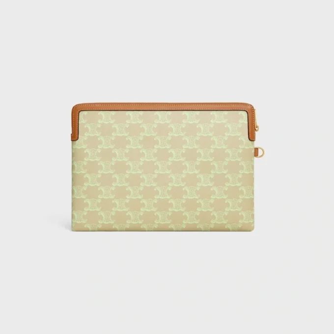 Askılı Küçük Çanta Cuir Triomphe, Toile Triomphe Et Veau Askılı Küçük Çanta Cuir Triomphe, Toile Triomphe Et Veau
