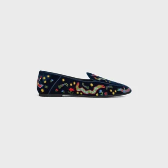 Aura Loafer, Kolej Nakışlı Kadife