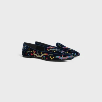 Aura Loafer, Kolej Nakışlı Kadife