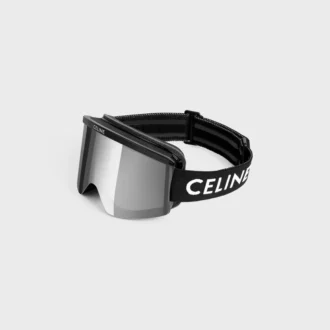 Aynalı Camlı, Enjeksiyonlu Naylon CELINE Kayak Maskesi
