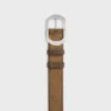 Bc-21 35 mm Balmumu Efektli Süet Dana Derisi Kemer