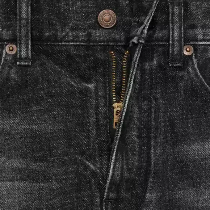 Black Ice Rinse Denim Flared Surf Jeans Black Ice Rinse Denim Flared Surf Jeans