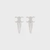 CELINE 2’li Set, Rodyum Kaplamalı Pirinç ve Çelikten Yapılmış Çıtçıtlı Saç Tokası CELINE 2’li Set, Rodyum Kaplamalı Pirinç ve Çelikten Yapılmış Çıtçıtlı Saç Tokası