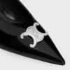 CELINE Alma Triomphe Parlak Dana Derisi Slingback CELINE Alma Triomphe Parlak Dana Derisi Slingback