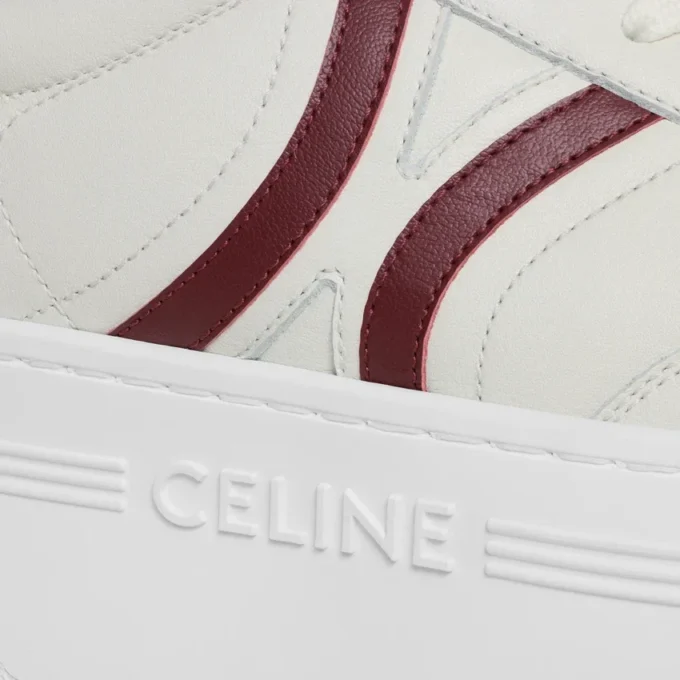 CELINE – Arka Triomphe ve Kama Tabanlı Dana Derisi Block Spor Ayakkabı CELINE – Arka Triomphe ve Kama Tabanlı Dana Derisi Block Spor Ayakkabı