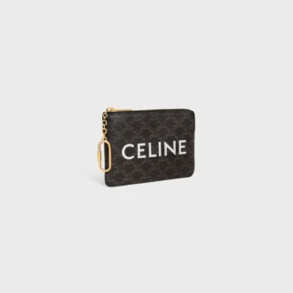 CELINE Baskılı Triomphe Canvas Para Çantası