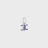 CELINE Charms Triomphe, Emaye ve Pirinç, Rodyum Kaplama CELINE Charms Triomphe, Emaye ve Pirinç, Rodyum Kaplama