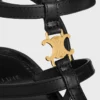 CELINE – Dana Derisi Clea Triomphe Bantlı Sandalet – Bitkisel Tabaklama CELINE – Dana Derisi Clea Triomphe Bantlı Sandalet – Bitkisel Tabaklama