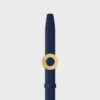 CELINE Disk Toka 25 mm Metal ve Çift Taraflı Kayış 25 mm Pürüzsüz ve Damarlı Dana Derisi CELINE Disk Toka 25 mm Metal ve Çift Taraflı Kayış 25 mm Pürüzsüz ve Damarlı Dana Derisi