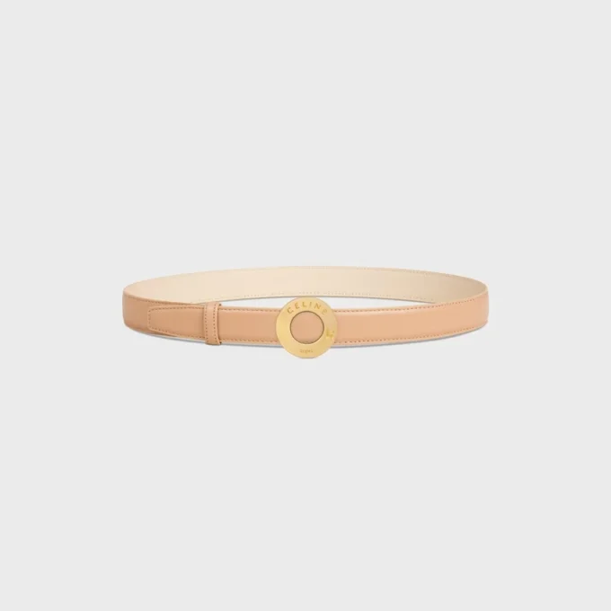 CELINE Disk Tokalı ve Çift Taraflı Kayış 25 mm CELINE Disk Tokalı ve Çift Taraflı Kayış 25 mm