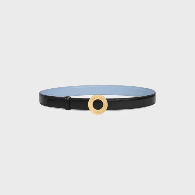 CELINE Disk Tokalı ve Çift Taraflı Kayış 25 mm CELINE Disk Tokalı ve Çift Taraflı Kayış 25 mm