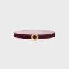 CELINE Disk Tokalı ve Çift Taraflı Kayış 25 mm CELINE Disk Tokalı ve Çift Taraflı Kayış 25 mm