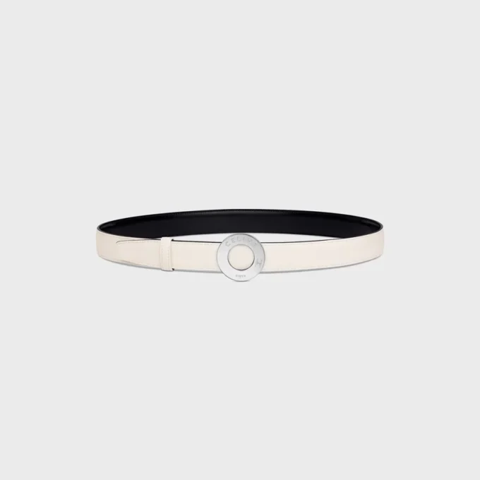 CELINE Disk Tokalı ve Çift Taraflı Kayış 25 mm CELINE Disk Tokalı ve Çift Taraflı Kayış 25 mm