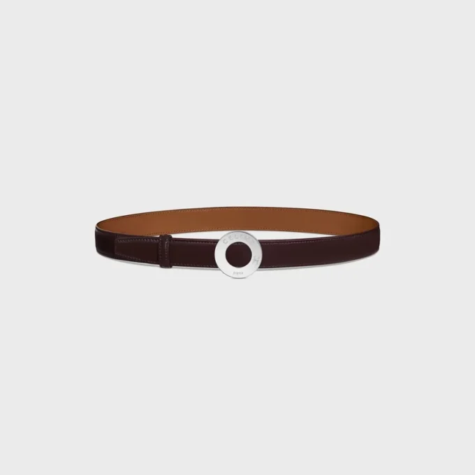 CELINE Disk Tokalı ve Çift Taraflı Kayış 25 mm CELINE Disk Tokalı ve Çift Taraflı Kayış 25 mm