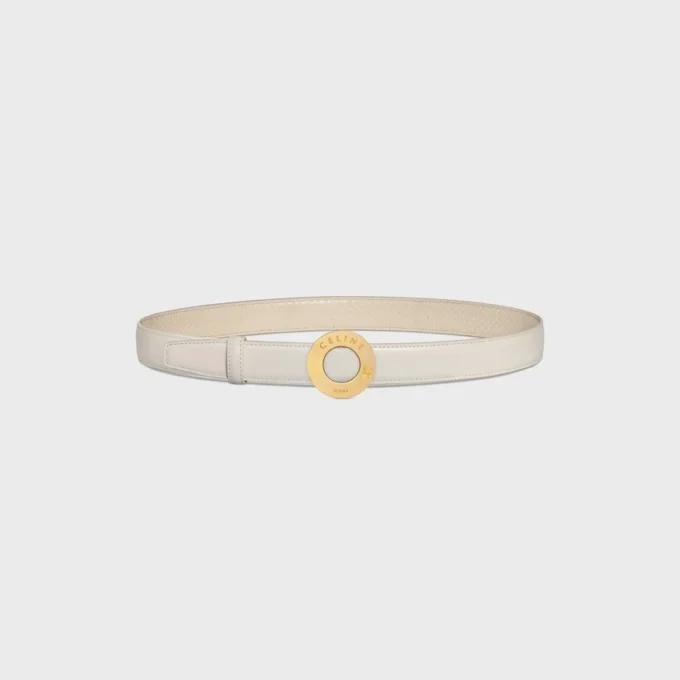 CELINE Disk Tokalı ve Çift Taraflı Kayış 25 mm CELINE Disk Tokalı ve Çift Taraflı Kayış 25 mm