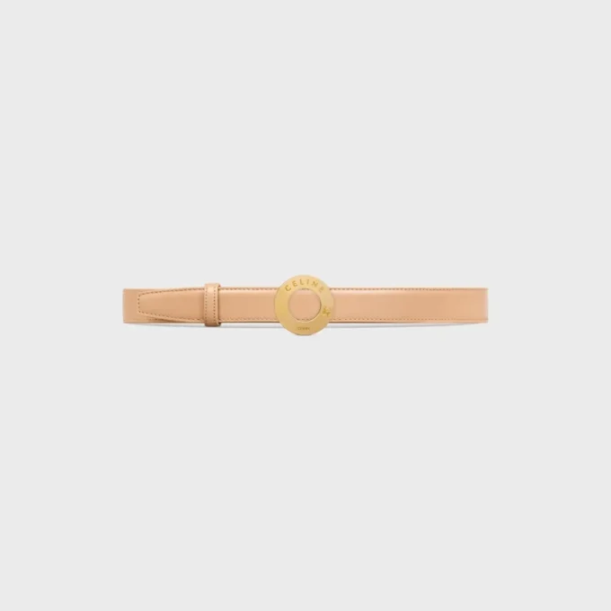CELINE Disk Tokalı ve Çift Taraflı Kayış 25 mm CELINE Disk Tokalı ve Çift Taraflı Kayış 25 mm