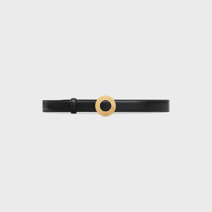 CELINE Disk Tokalı ve Çift Taraflı Kayış 25 mm CELINE Disk Tokalı ve Çift Taraflı Kayış 25 mm