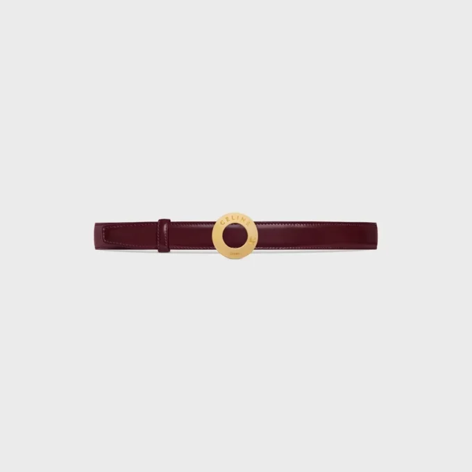 CELINE Disk Tokalı ve Çift Taraflı Kayış 25 mm CELINE Disk Tokalı ve Çift Taraflı Kayış 25 mm
