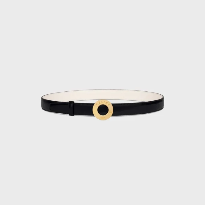CELINE Disk Tokalı ve Çift Taraflı Kayış 25 mm CELINE Disk Tokalı ve Çift Taraflı Kayış 25 mm
