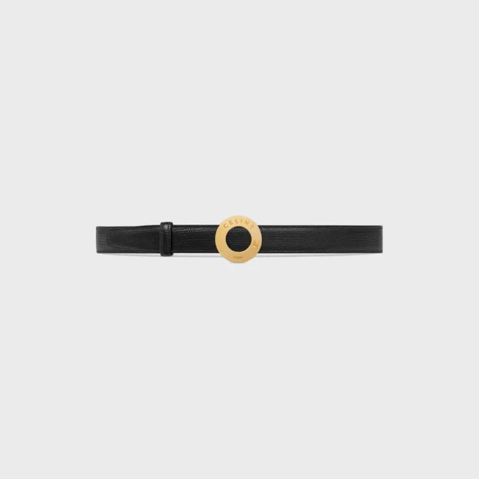 CELINE Disk Tokalı ve Çift Taraflı Kayış 25 mm CELINE Disk Tokalı ve Çift Taraflı Kayış 25 mm