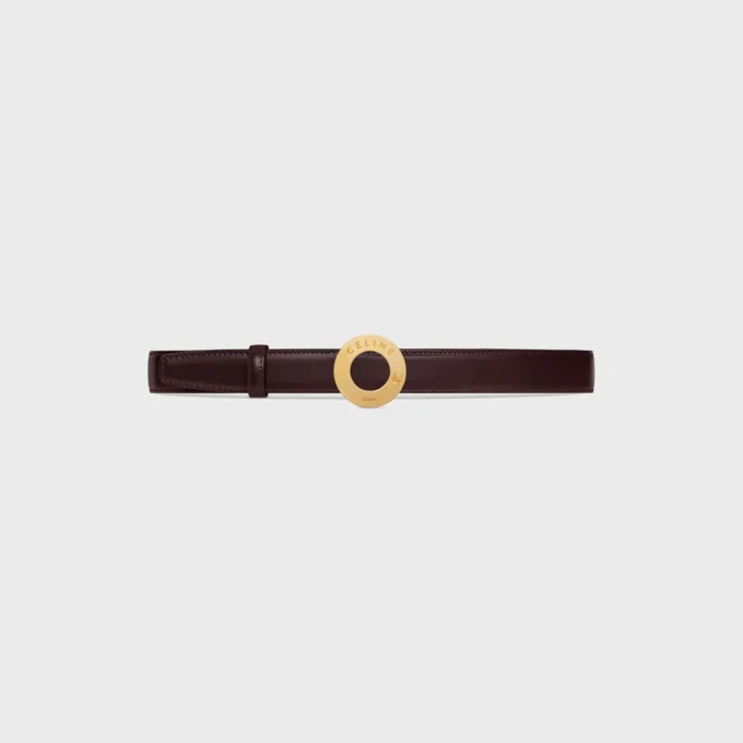 CELINE Disk Tokalı ve Çift Taraflı Kayış 25 mm CELINE Disk Tokalı ve Çift Taraflı Kayış 25 mm