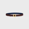 CELINE Disk Tokalı ve Çift Taraflı Kayış 25 mm CELINE Disk Tokalı ve Çift Taraflı Kayış 25 mm