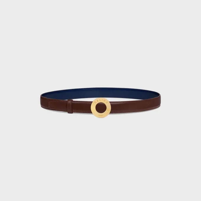 CELINE Disk Tokalı ve Çift Taraflı Kayış 25 mm CELINE Disk Tokalı ve Çift Taraflı Kayış 25 mm