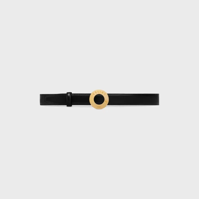 CELINE Disk Tokalı ve Çift Taraflı Kayış 25 mm CELINE Disk Tokalı ve Çift Taraflı Kayış 25 mm