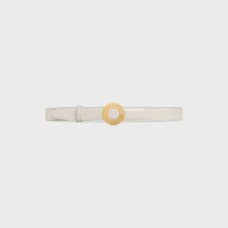 CELINE Disk Tokalı ve Çift Taraflı Kayış 25 mm CELINE Disk Tokalı ve Çift Taraflı Kayış 25 mm