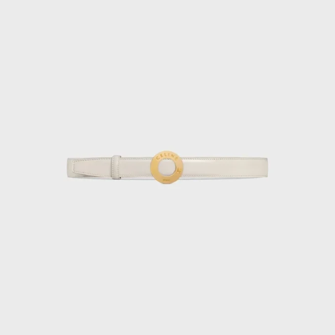 CELINE Disk Tokalı ve Çift Taraflı Kayış 25 mm CELINE Disk Tokalı ve Çift Taraflı Kayış 25 mm