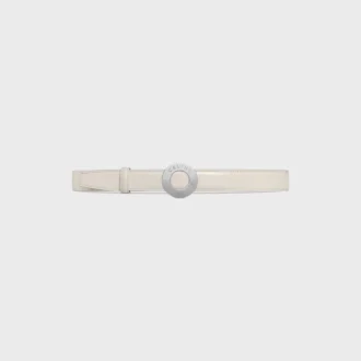 CELINE Disk Tokalı ve Çift Taraflı Kayış 25 mm CELINE Disk Tokalı ve Çift Taraflı Kayış 25 mm
