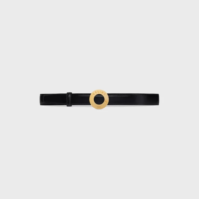 CELINE Disk Tokalı ve Çift Taraflı Kayış 25 mm CELINE Disk Tokalı ve Çift Taraflı Kayış 25 mm