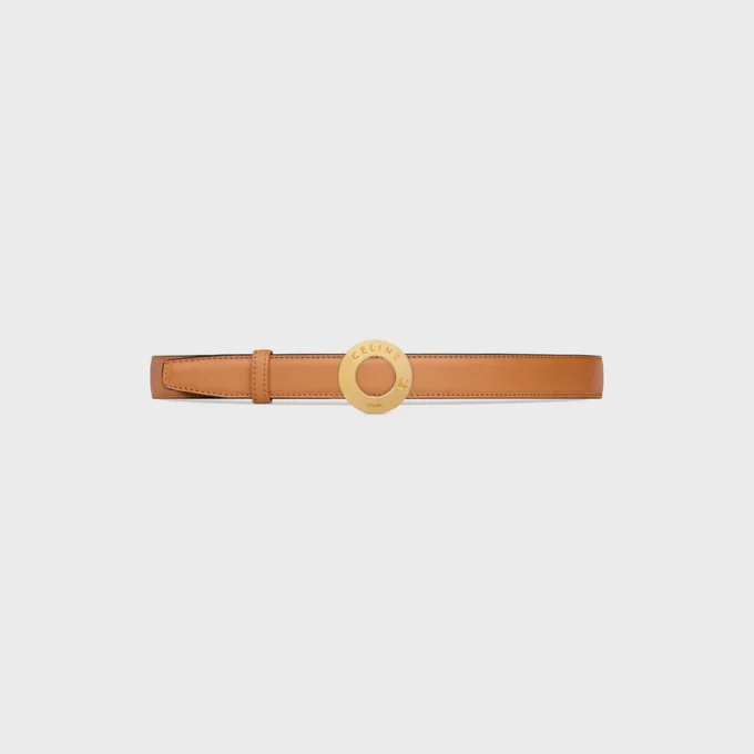 CELINE Disk Tokalı ve Çift Taraflı Kayış 25 mm CELINE Disk Tokalı ve Çift Taraflı Kayış 25 mm