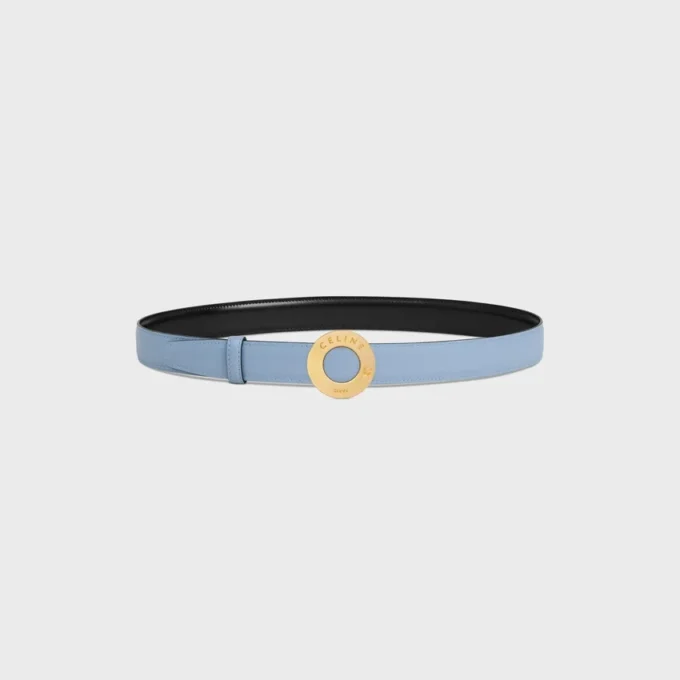 CELINE Disk Tokalı ve Çift Taraflı Kayış 25 mm CELINE Disk Tokalı ve Çift Taraflı Kayış 25 mm