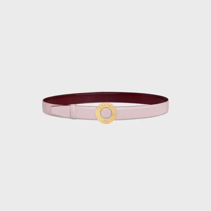 CELINE Disk Tokalı ve Çift Taraflı Kayış 25 mm CELINE Disk Tokalı ve Çift Taraflı Kayış 25 mm