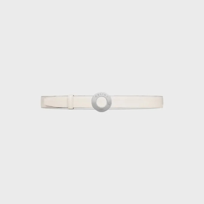 CELINE Disk Tokalı ve Çift Taraflı Kayış 25 mm CELINE Disk Tokalı ve Çift Taraflı Kayış 25 mm
